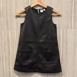 GAP Sleek Black Sleeveless Dress